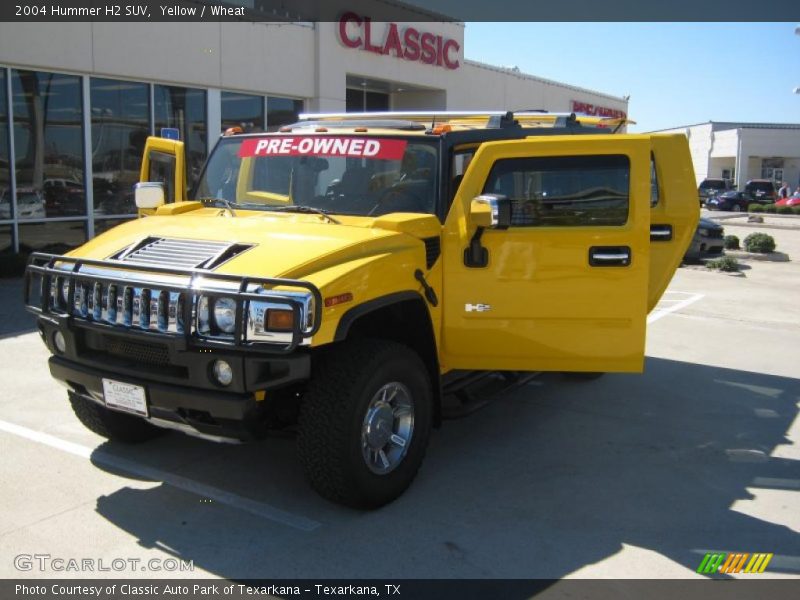 Yellow / Wheat 2004 Hummer H2 SUV