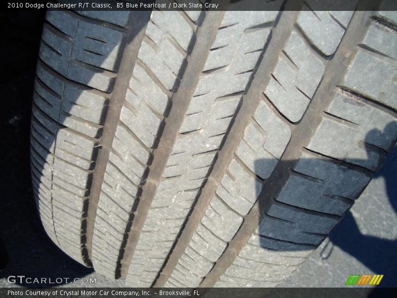 B5 Blue Pearlcoat / Dark Slate Gray 2010 Dodge Challenger R/T Classic