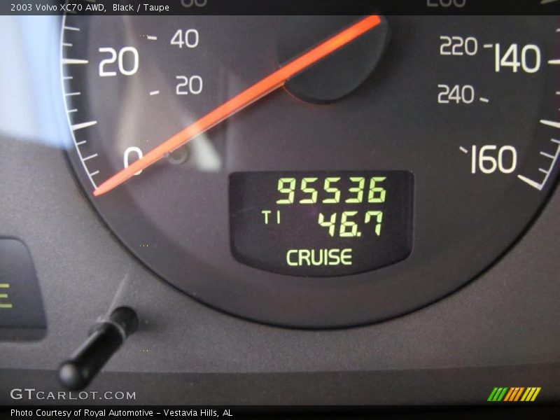 Black / Taupe 2003 Volvo XC70 AWD
