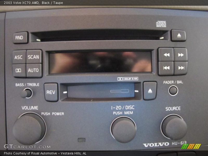 Black / Taupe 2003 Volvo XC70 AWD