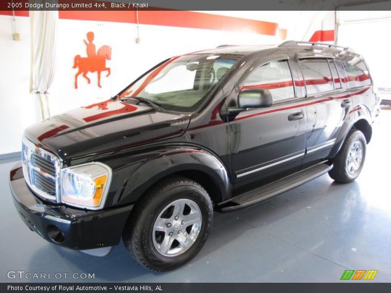 Black / Khaki 2005 Dodge Durango Limited 4x4