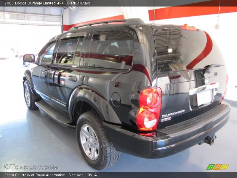 Black / Khaki 2005 Dodge Durango Limited 4x4