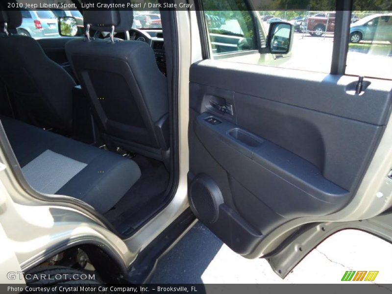 Light Graystone Pearl / Dark Slate Gray 2010 Jeep Liberty Sport