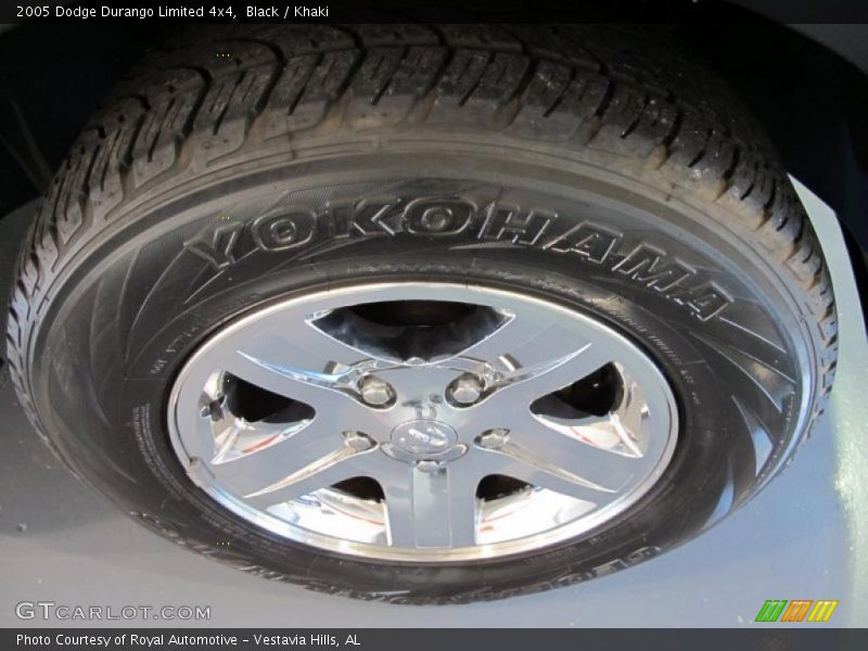 Black / Khaki 2005 Dodge Durango Limited 4x4