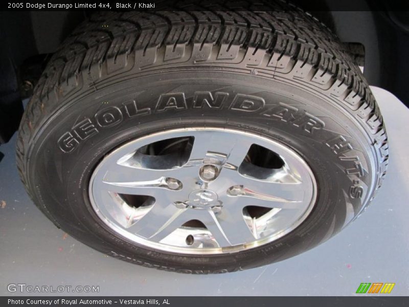 Black / Khaki 2005 Dodge Durango Limited 4x4