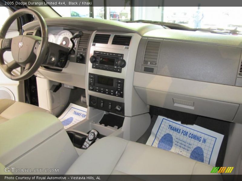 Black / Khaki 2005 Dodge Durango Limited 4x4
