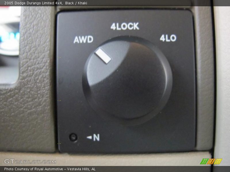 Black / Khaki 2005 Dodge Durango Limited 4x4