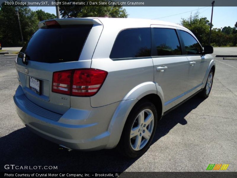 Bright Silver Metallic / Dark Slate Gray/Light Graystone 2009 Dodge Journey SXT