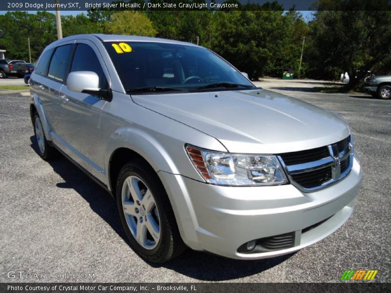 Bright Silver Metallic / Dark Slate Gray/Light Graystone 2009 Dodge Journey SXT