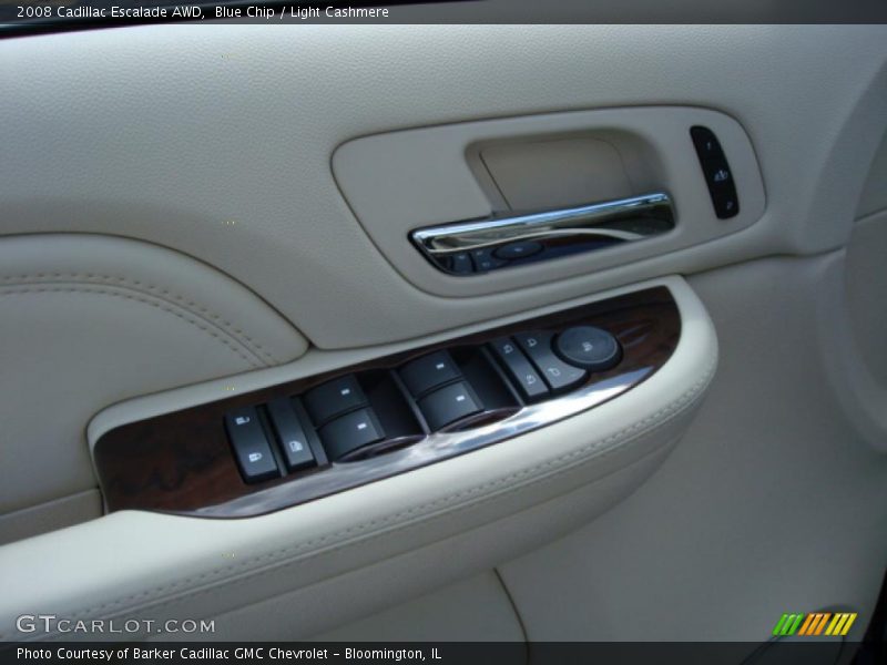 Blue Chip / Light Cashmere 2008 Cadillac Escalade AWD