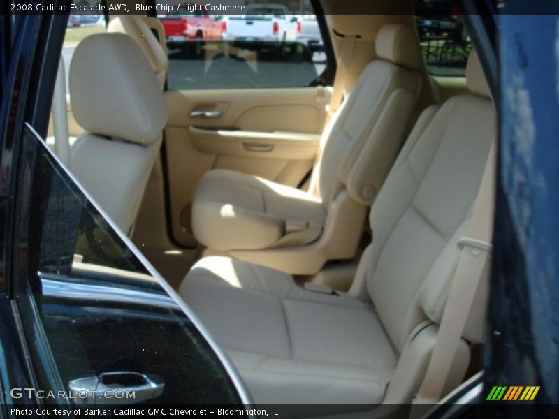 Blue Chip / Light Cashmere 2008 Cadillac Escalade AWD