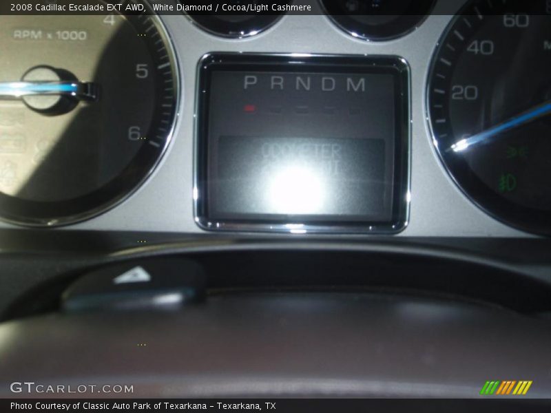 White Diamond / Cocoa/Light Cashmere 2008 Cadillac Escalade EXT AWD