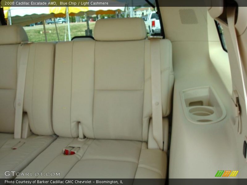 Blue Chip / Light Cashmere 2008 Cadillac Escalade AWD