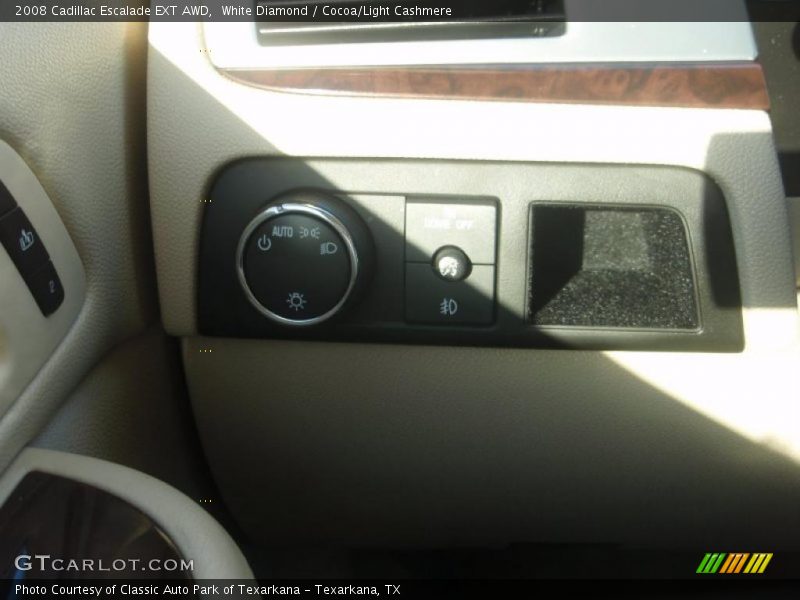 White Diamond / Cocoa/Light Cashmere 2008 Cadillac Escalade EXT AWD