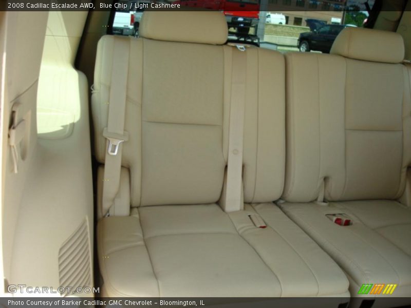 Blue Chip / Light Cashmere 2008 Cadillac Escalade AWD