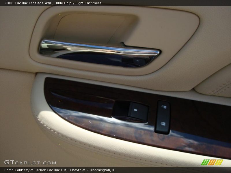 Blue Chip / Light Cashmere 2008 Cadillac Escalade AWD