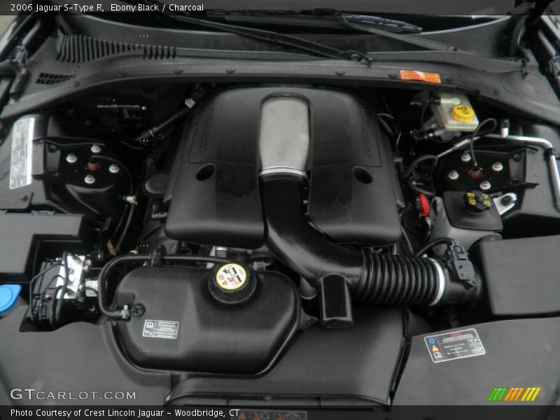  2006 S-Type R Engine - 4.2 Liter Supercharged DOHC 32-Valve VVT V8