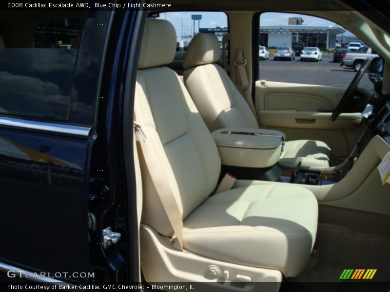 Blue Chip / Light Cashmere 2008 Cadillac Escalade AWD