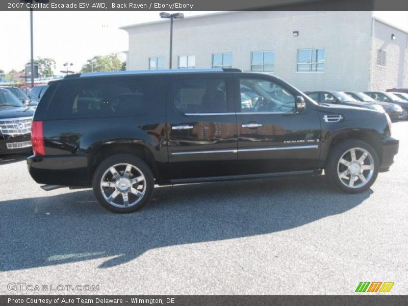 Black Raven / Ebony/Ebony 2007 Cadillac Escalade ESV AWD