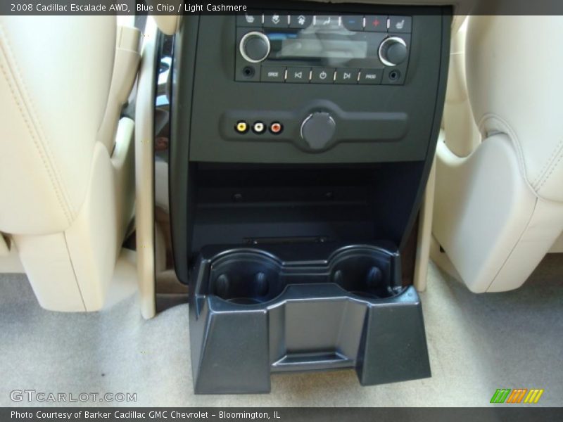 Blue Chip / Light Cashmere 2008 Cadillac Escalade AWD