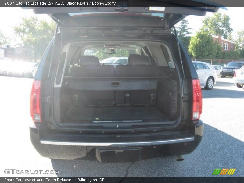 Black Raven / Ebony/Ebony 2007 Cadillac Escalade ESV AWD