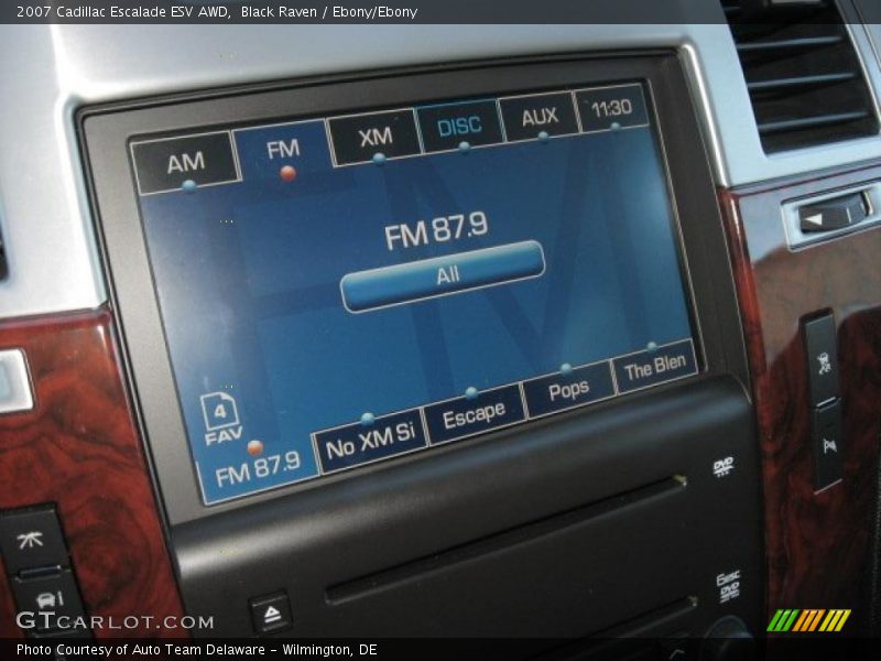 Black Raven / Ebony/Ebony 2007 Cadillac Escalade ESV AWD