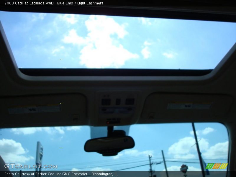 Blue Chip / Light Cashmere 2008 Cadillac Escalade AWD
