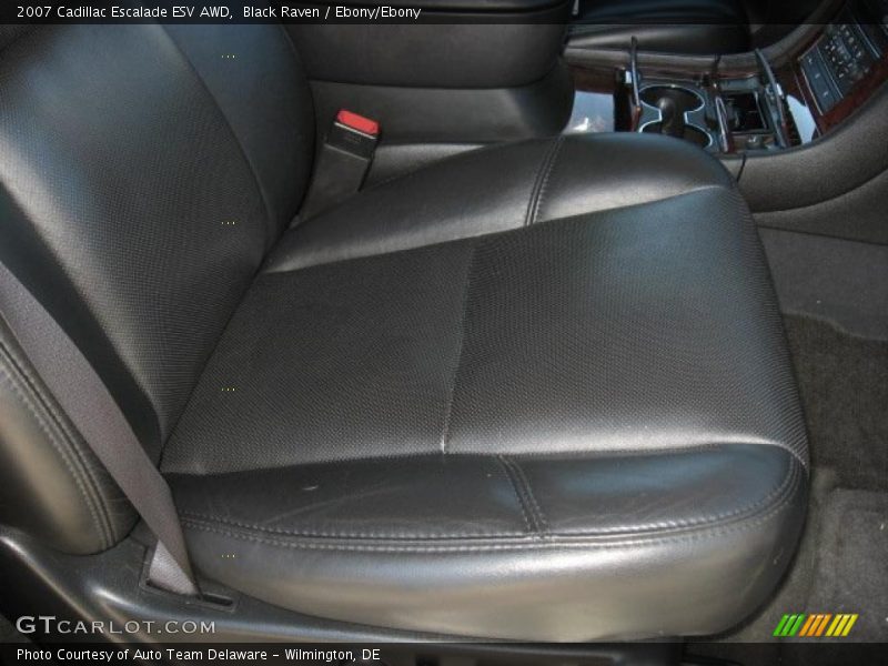 Black Raven / Ebony/Ebony 2007 Cadillac Escalade ESV AWD