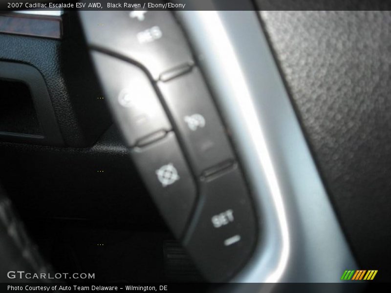 Black Raven / Ebony/Ebony 2007 Cadillac Escalade ESV AWD