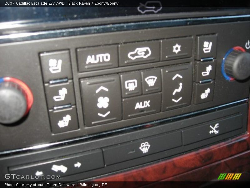 Black Raven / Ebony/Ebony 2007 Cadillac Escalade ESV AWD