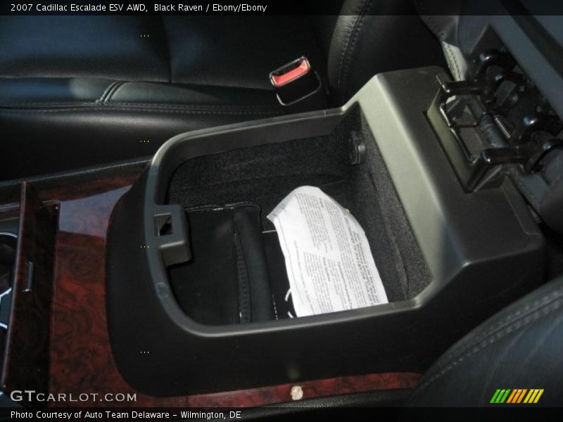 Black Raven / Ebony/Ebony 2007 Cadillac Escalade ESV AWD
