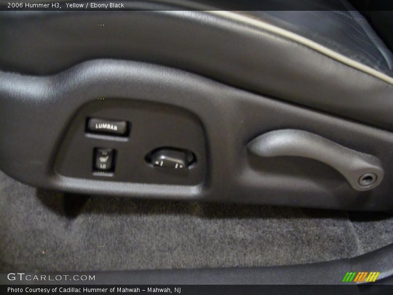 Yellow / Ebony Black 2006 Hummer H3