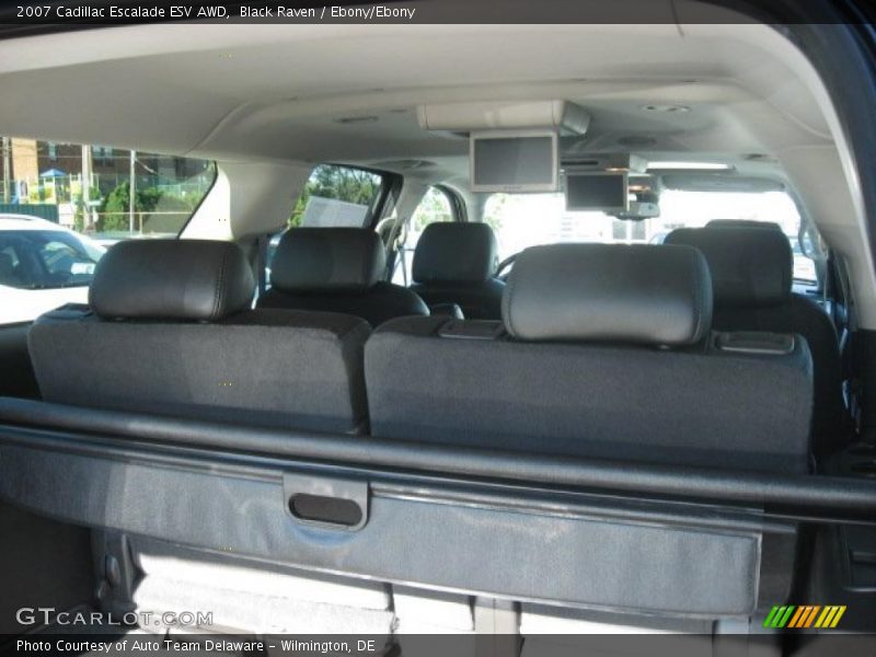 Black Raven / Ebony/Ebony 2007 Cadillac Escalade ESV AWD