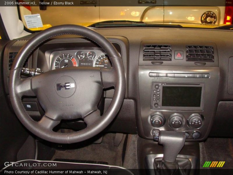 Yellow / Ebony Black 2006 Hummer H3
