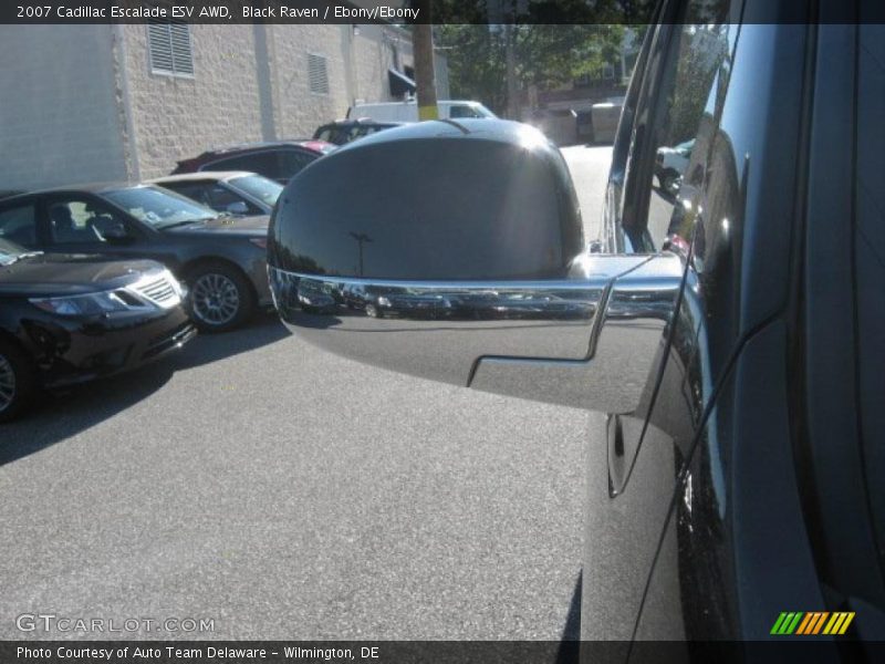 Black Raven / Ebony/Ebony 2007 Cadillac Escalade ESV AWD
