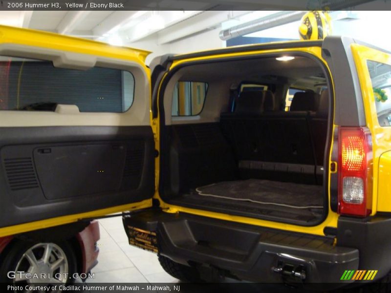 Yellow / Ebony Black 2006 Hummer H3