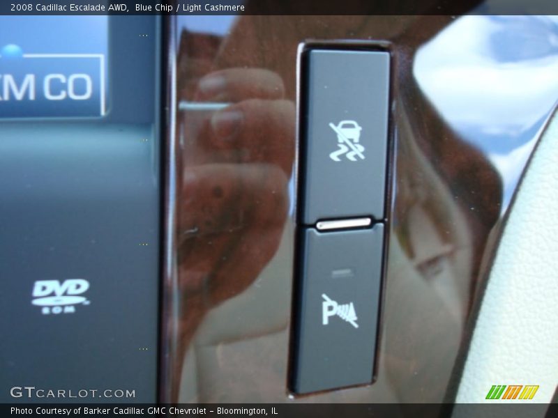Blue Chip / Light Cashmere 2008 Cadillac Escalade AWD