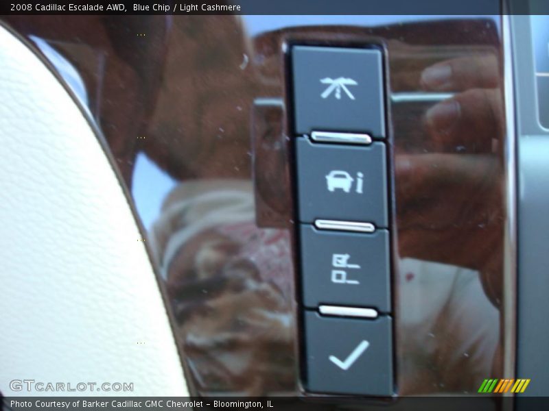 Blue Chip / Light Cashmere 2008 Cadillac Escalade AWD