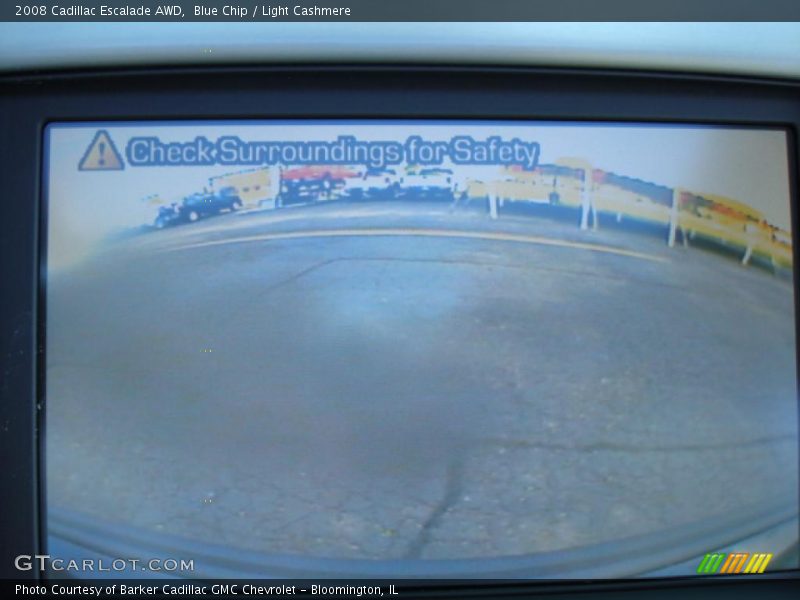 Blue Chip / Light Cashmere 2008 Cadillac Escalade AWD