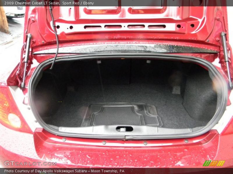 Sport Red / Ebony 2009 Chevrolet Cobalt LT Sedan