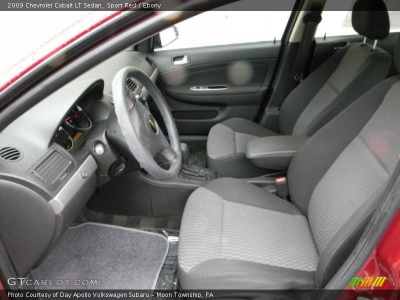 Sport Red / Ebony 2009 Chevrolet Cobalt LT Sedan