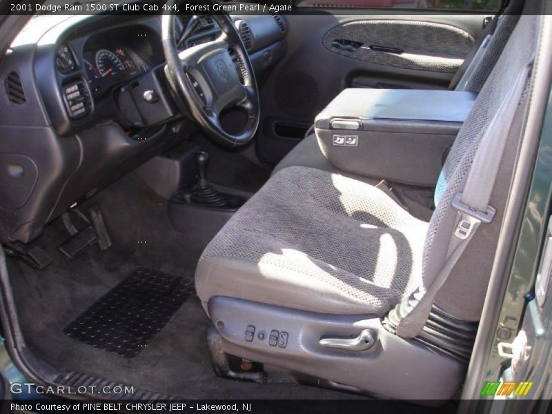Forest Green Pearl / Agate 2001 Dodge Ram 1500 ST Club Cab 4x4