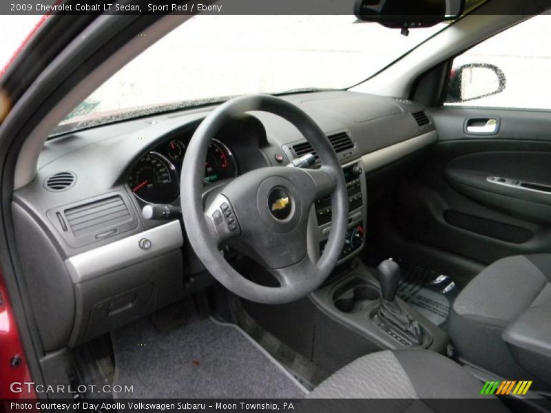 Sport Red / Ebony 2009 Chevrolet Cobalt LT Sedan