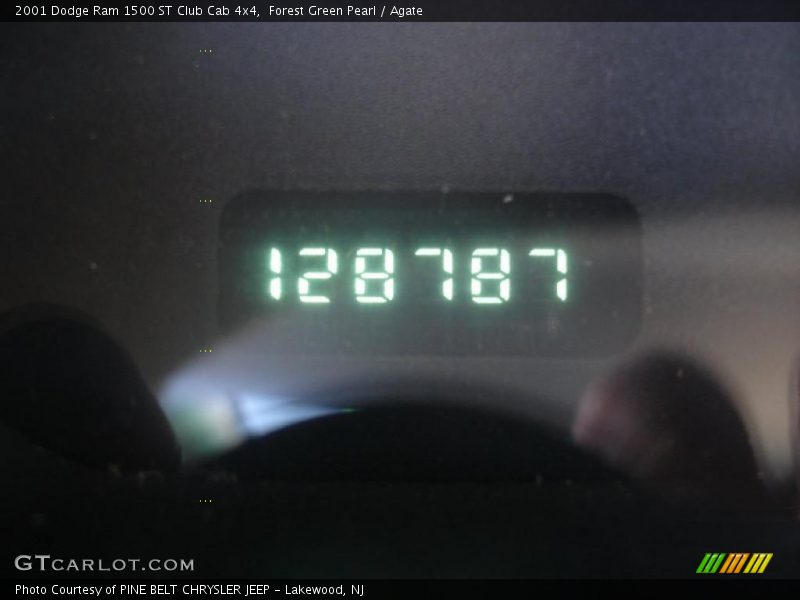 Forest Green Pearl / Agate 2001 Dodge Ram 1500 ST Club Cab 4x4