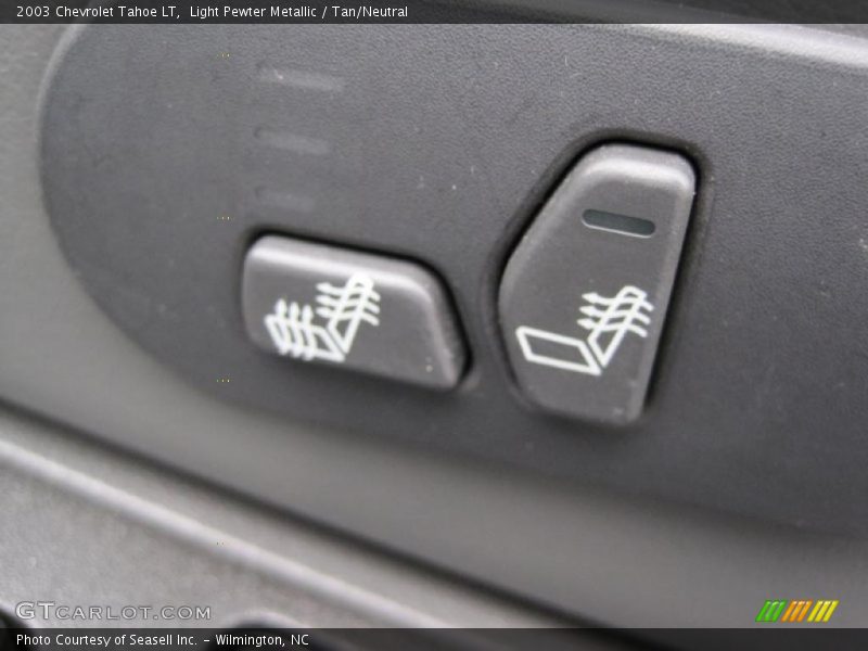 Light Pewter Metallic / Tan/Neutral 2003 Chevrolet Tahoe LT