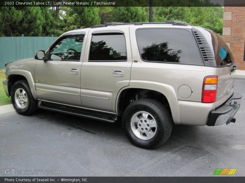 Light Pewter Metallic / Tan/Neutral 2003 Chevrolet Tahoe LT