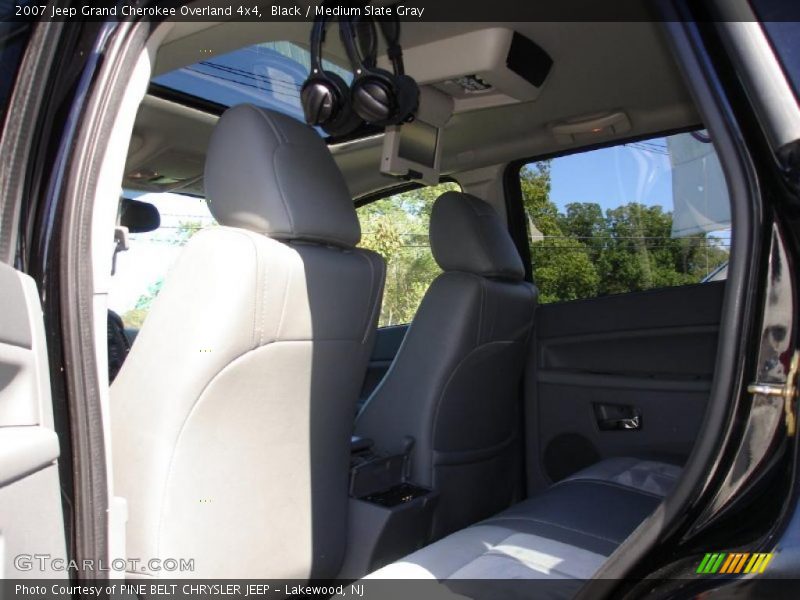 Black / Medium Slate Gray 2007 Jeep Grand Cherokee Overland 4x4