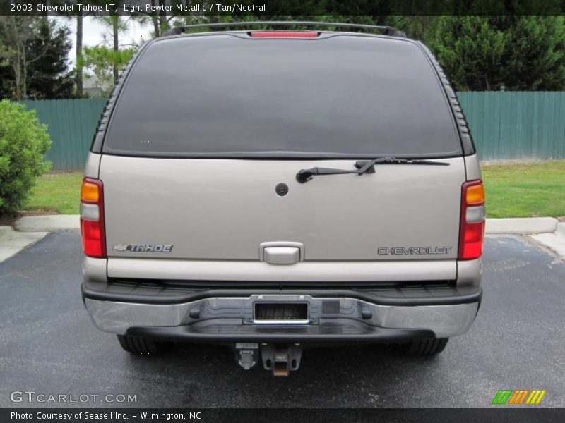 Light Pewter Metallic / Tan/Neutral 2003 Chevrolet Tahoe LT