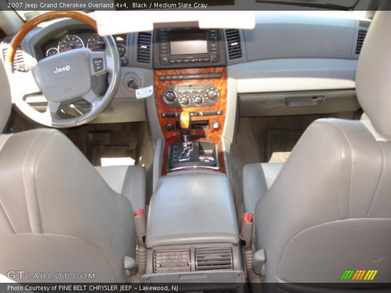 Black / Medium Slate Gray 2007 Jeep Grand Cherokee Overland 4x4