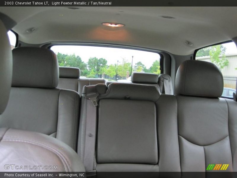 Light Pewter Metallic / Tan/Neutral 2003 Chevrolet Tahoe LT